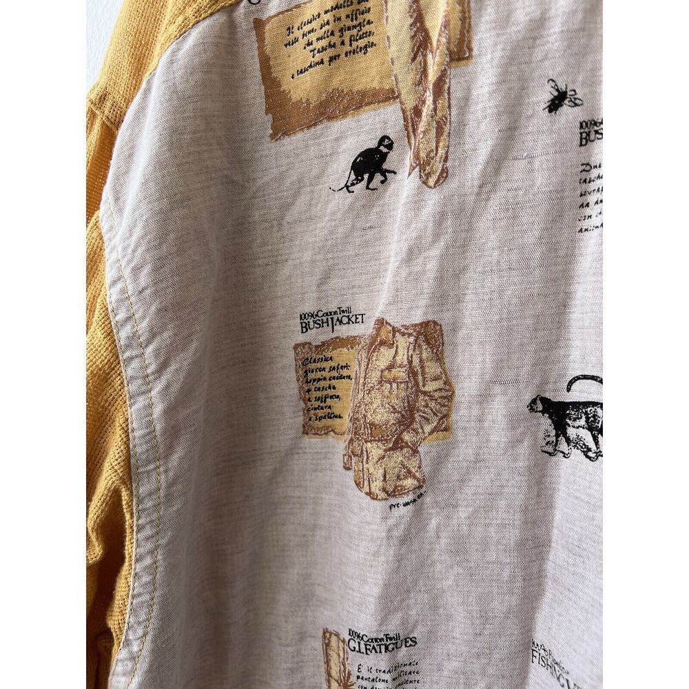 Ultra Rare AB 1953 Umberto Bilancioni Cotton Linen Button Down Size 52 - Picture 6 of 10